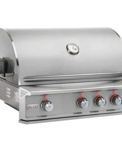 Blaze Professional LUX Built-In Gas Grill 34-Inch 3-Burner W/ Rear Infrared Burner