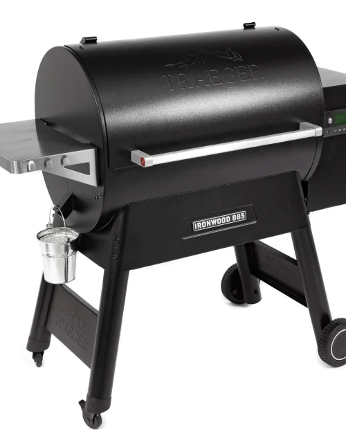 Traeger Ironwood 885 Wood Pellet Grill W/ Wi-Fi Controlled, WiFIRE & Pellet Sensor